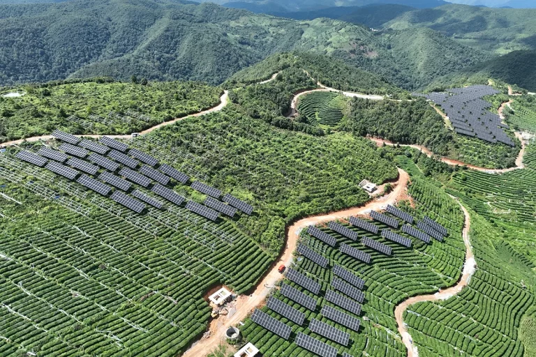 Proyecto de generación fotovoltaica Huaneng Yutangzhai de 32MW