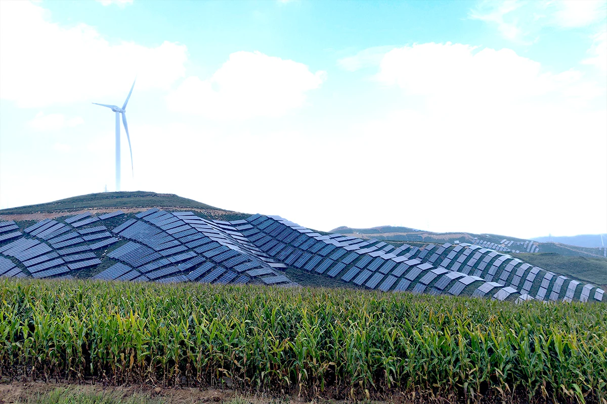 Projeto Composto Fotovoltaico Three Gorges Energy Shenchi de 80MW