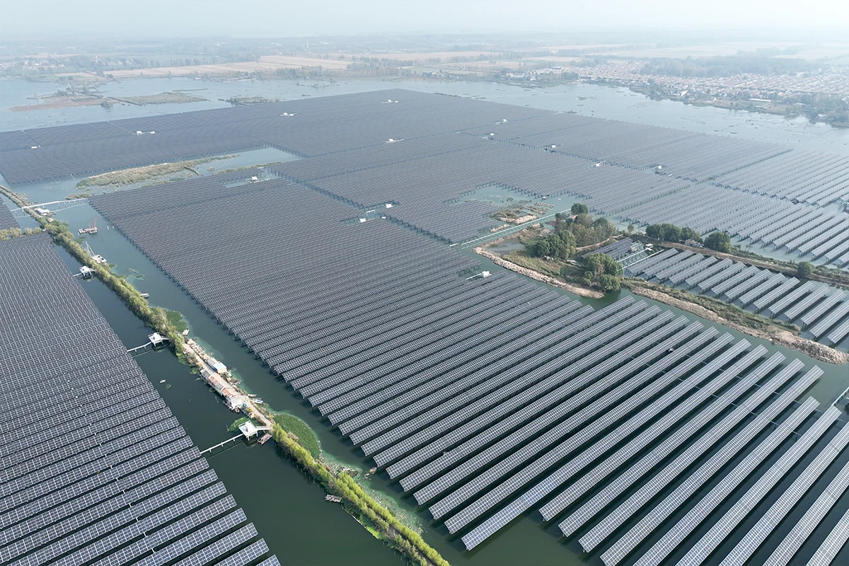 Segunda construção da província de Henan no projeto de energia inteligente do condado de Pei