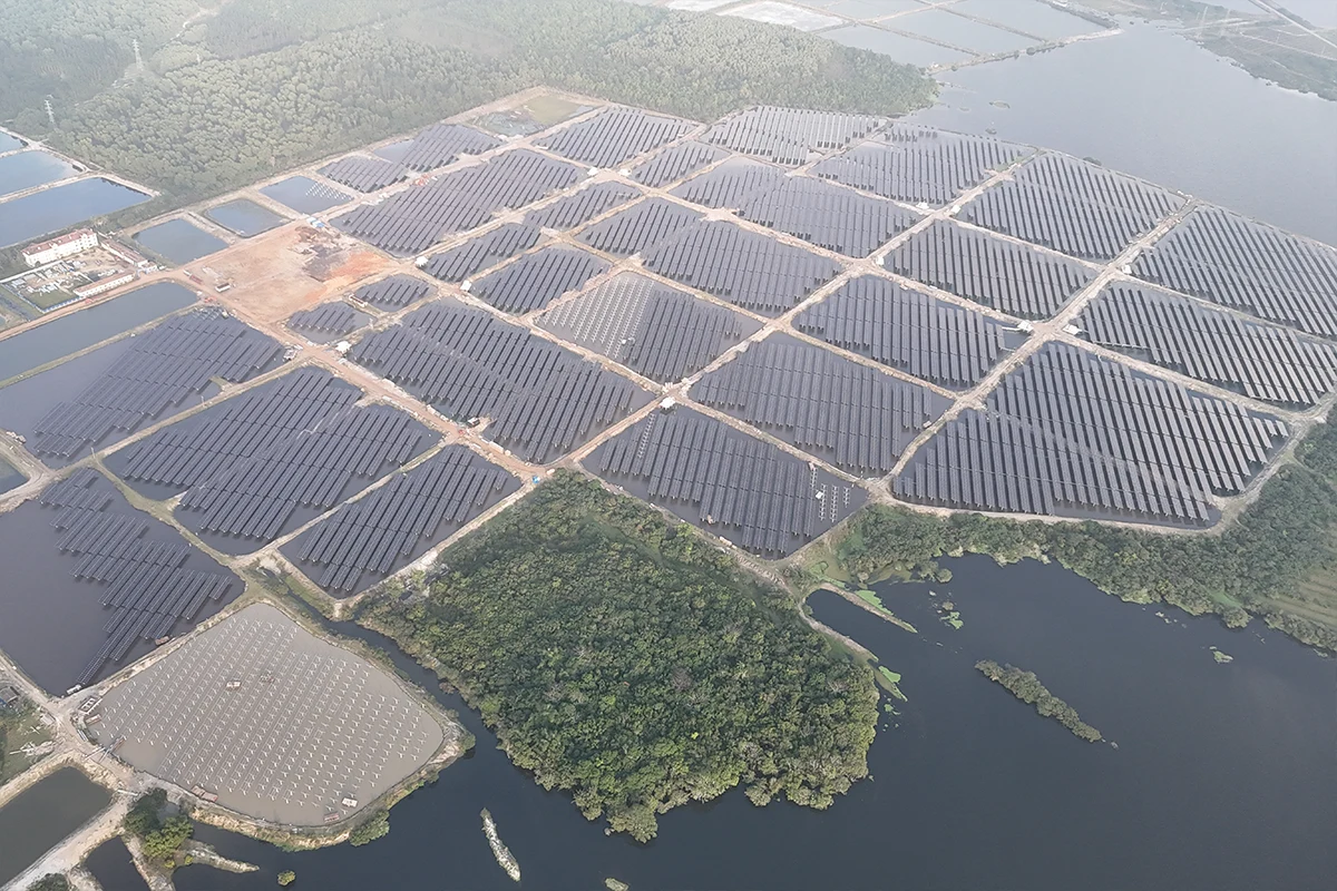 Proyecto fotovoltaico de desarrollo de agua de 120MW Zouping (Wenchang)