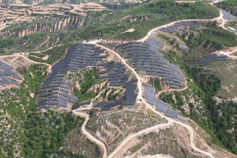 82mw Datang Xiangning PV Racking Project