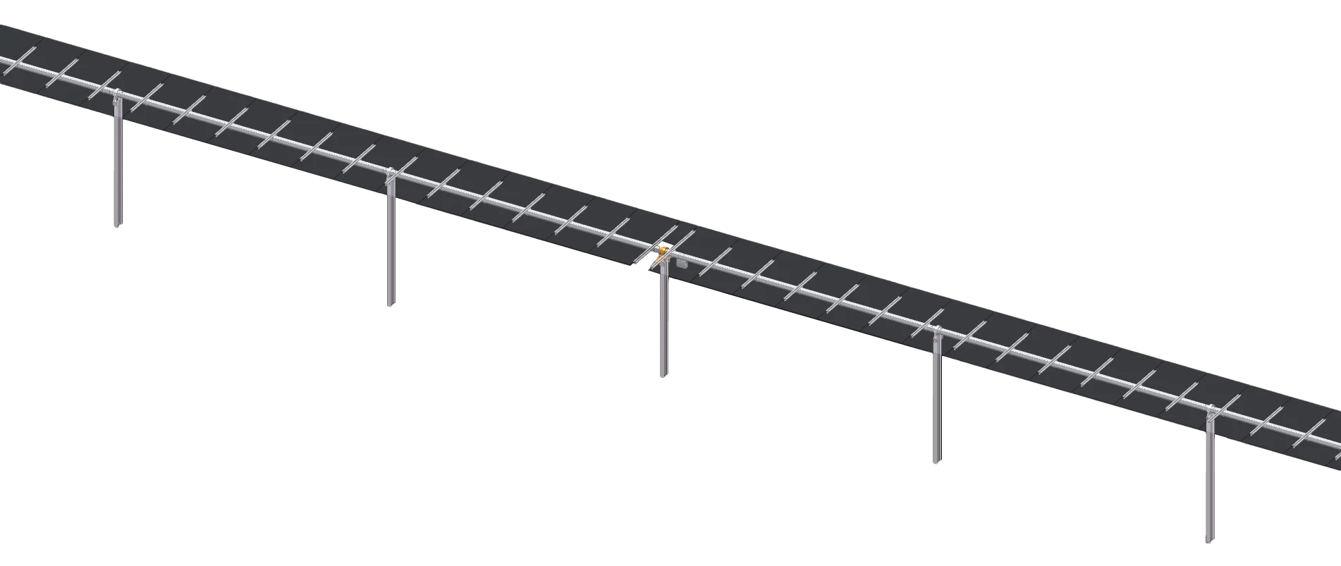 ESEEK-Steady نظام تتبع أحادي الصف مستقل