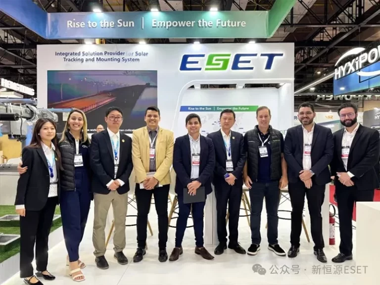 Shining South America丨New Hengyuan apareció en el evento solar en São Paulo, Brasil, con un soporte de seguimiento