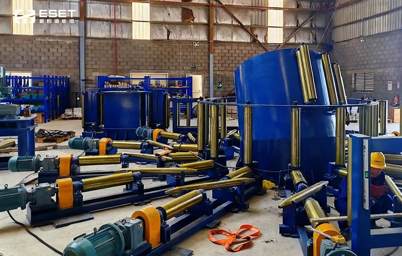 Impacto direto no local丨Documentário de construção do projeto Fase I da Base de Manufatura da Base de Manufatura da Nova Hengyuan Energy na Arábia Saudita