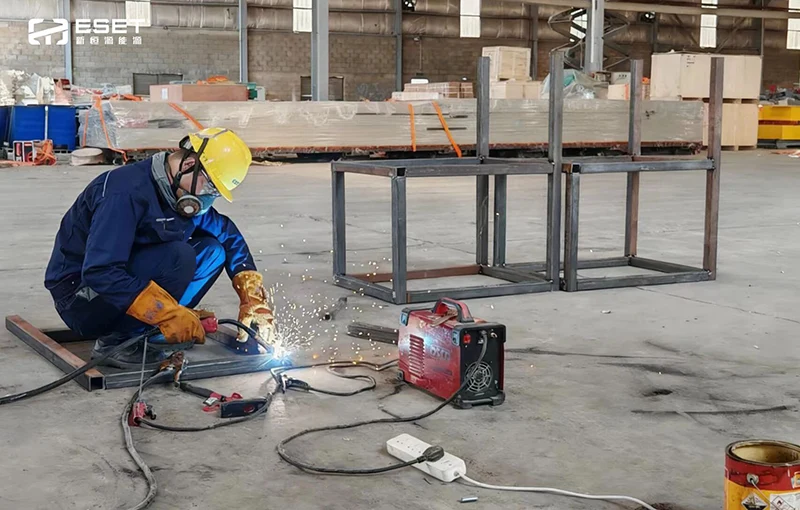 Impacto direto no local丨Documentário de construção do projeto Fase I da Base de Manufatura da Base de Manufatura da Nova Hengyuan Energy na Arábia Saudita