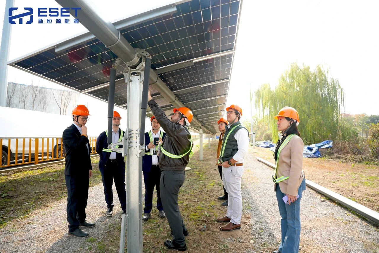 Aprenda com a força e fale sobre o futuro— a delegação brasileira da Casa dos Ventos visitou a New Hengyuan Energy