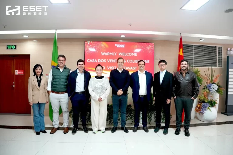 Aprenda com a força e fale sobre o futuro— a delegação brasileira da Casa dos Ventos visitou a New Hengyuan Energy