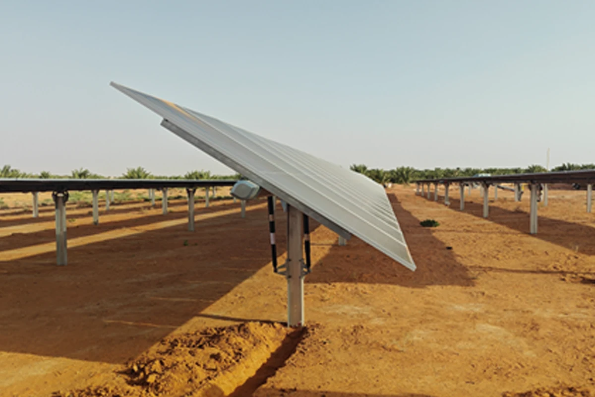 مشروع قوس التتبع في المملكة العربية السعودية بقدرة 587 ميجاوات