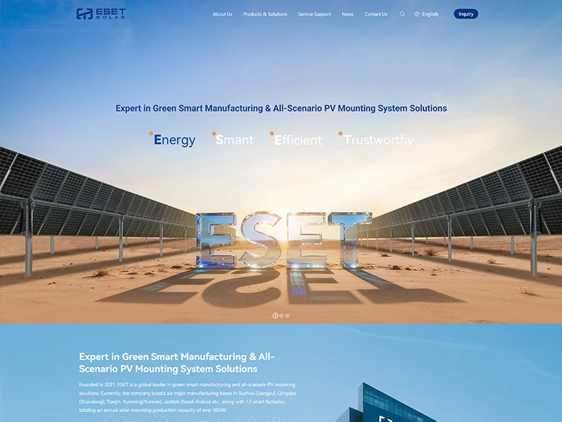 ESET SOLAR Launches Immersive Official Website 2.0 to Enhance Global User Experience