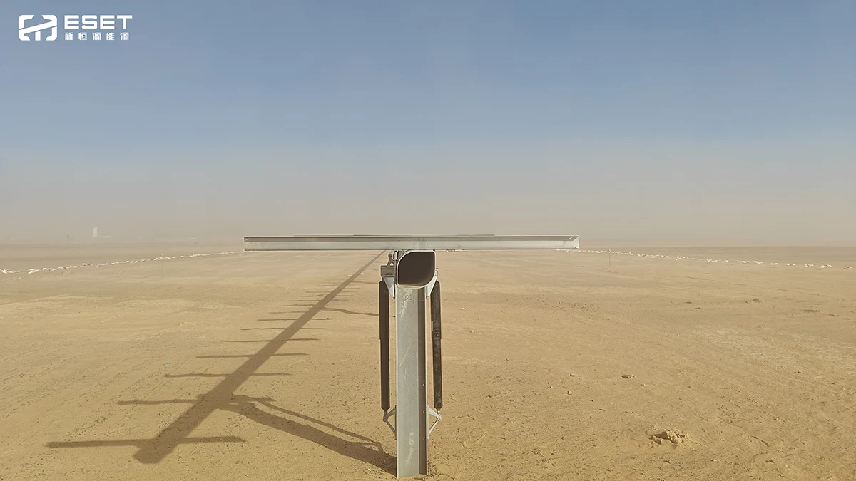 奋进中东丨新恒源能源沙特PIF6 AFIF 587MW跟踪支架项目正式发货