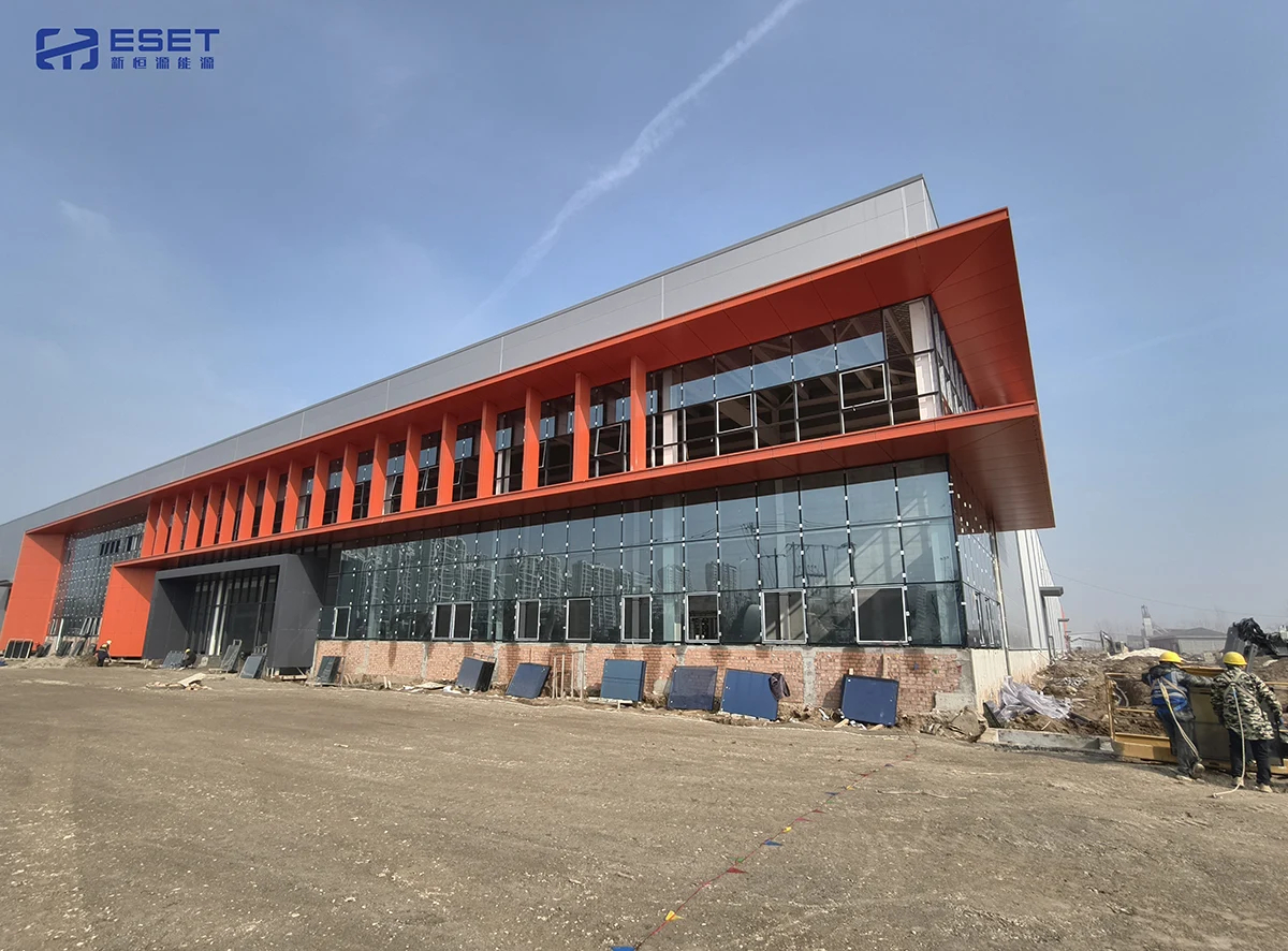 新恒源能源徐州智能制造基地建设收官在即