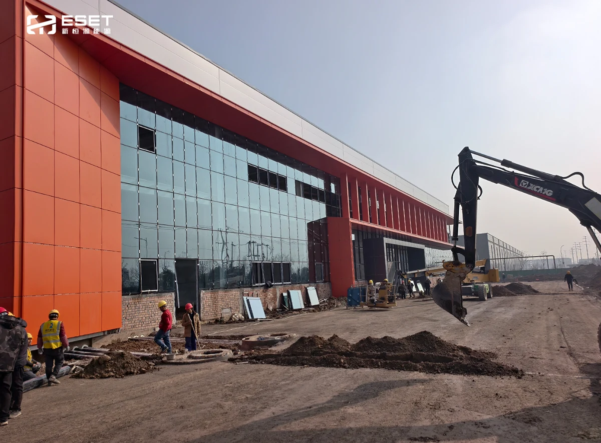 新恒源能源徐州智能制造基地建设收官在即