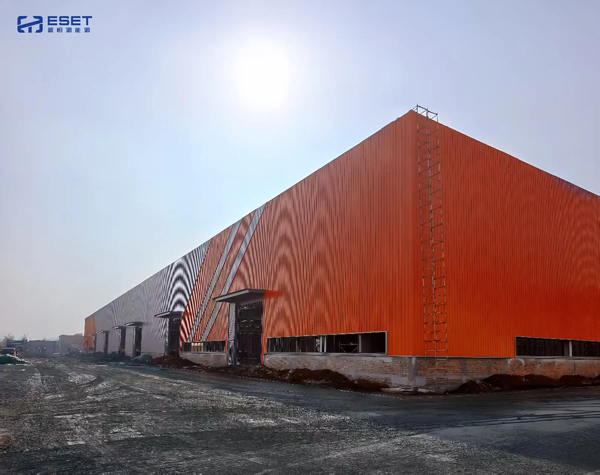 新恒源能源徐州智能制造基地建设收官在即