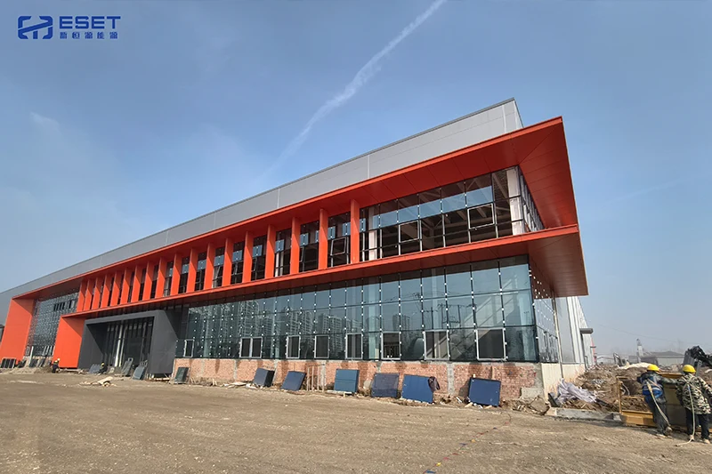 新恒源能源徐州智能制造基地建设收官在即